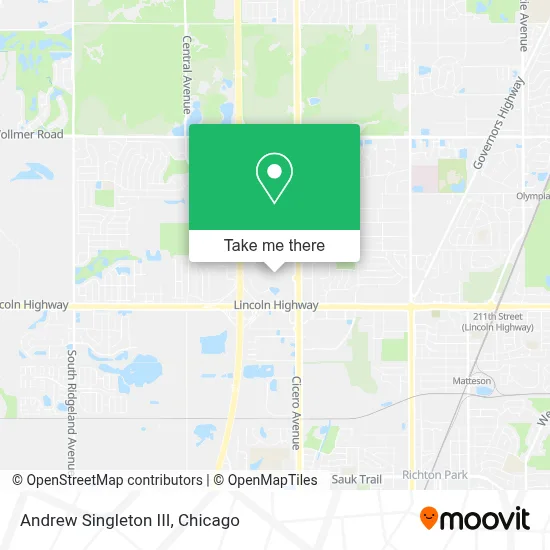 Andrew Singleton III map