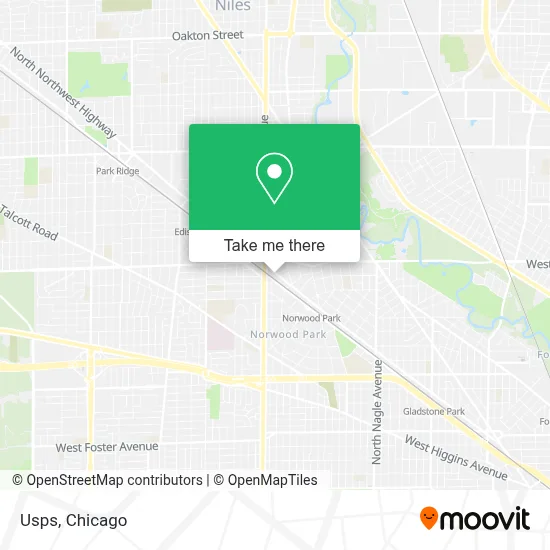 Usps map