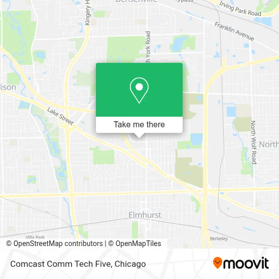 Comcast Comm Tech Five map