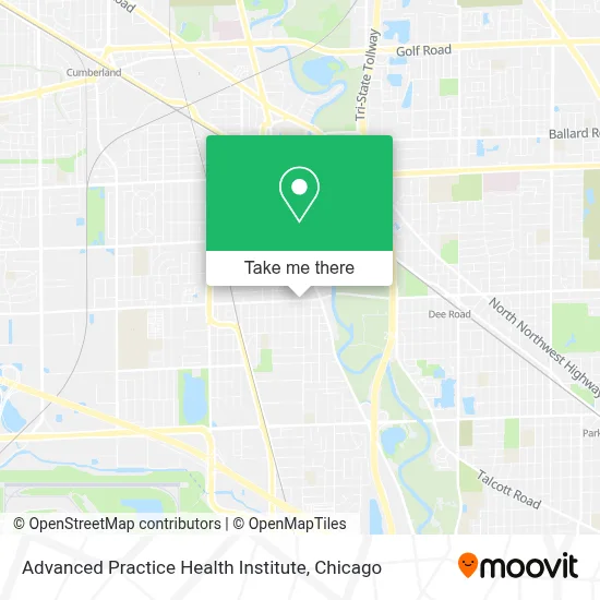 Advanced Practice Health Institute map