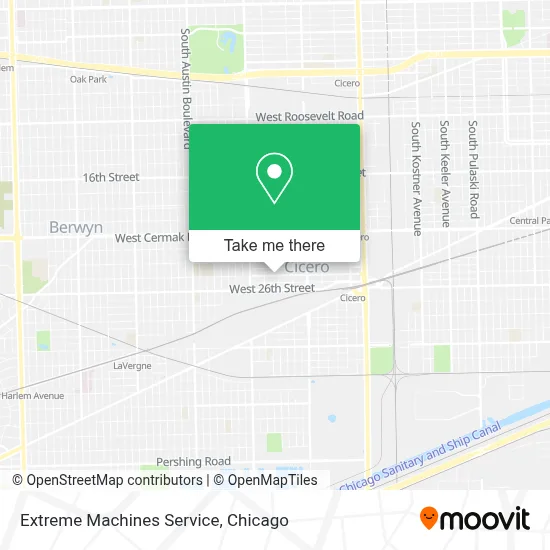 Extreme Machines Service map