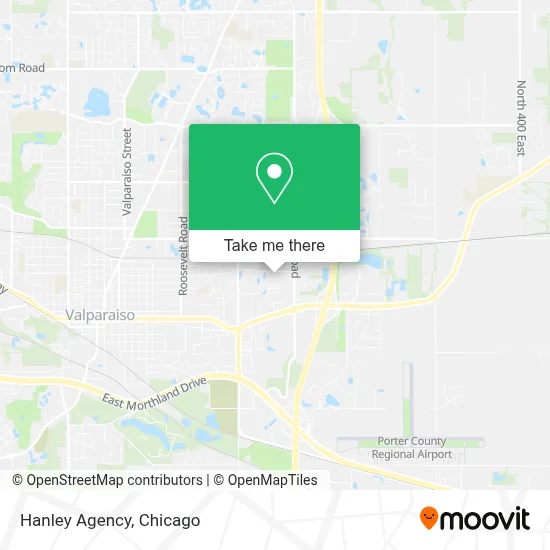 Hanley Agency map