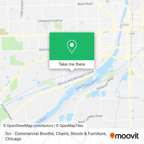 Sci - Commercial Booths, Chairs, Stools & Furniture map