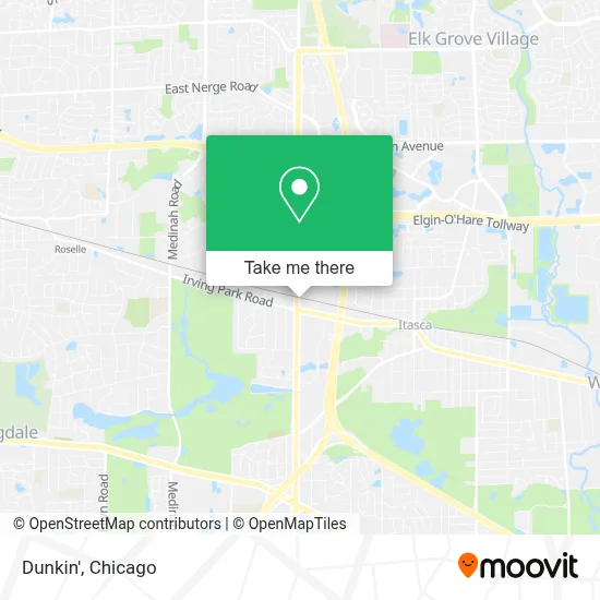 Dunkin' map