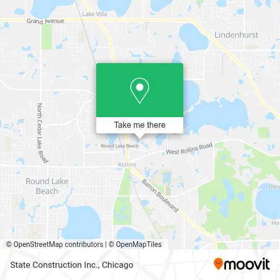 State Construction Inc. map