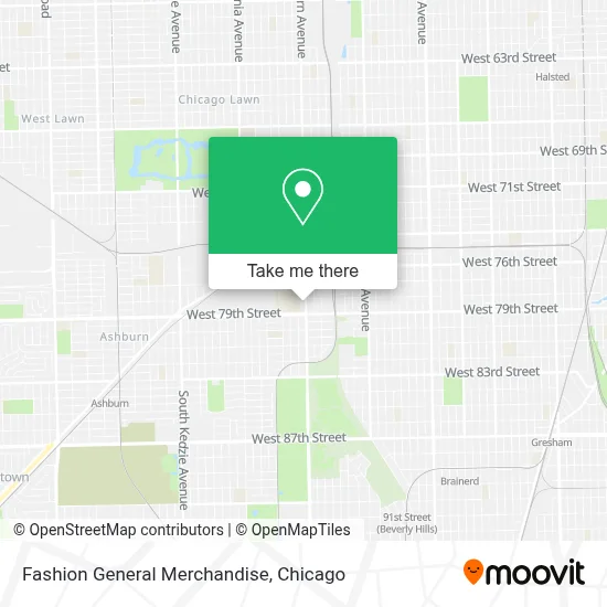 Fashion General Merchandise map