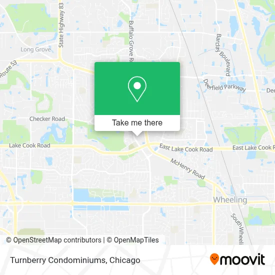 Turnberry Condominiums map