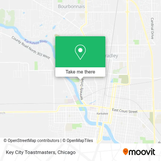 Key City Toastmasters map