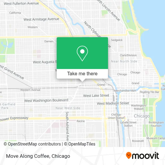 Move Along Coffee map