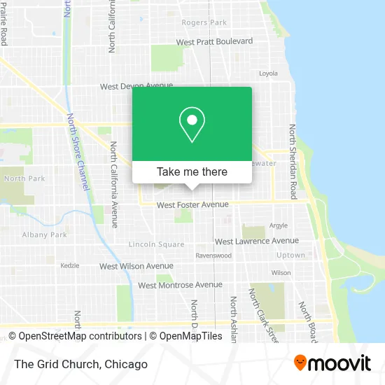 The Grid Church map