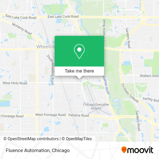 Fluence Automation map