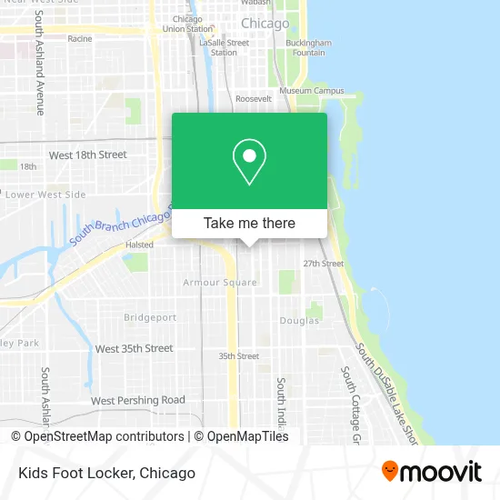 Kids Foot Locker map