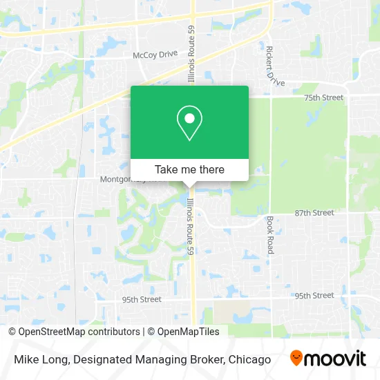 Mike Long, Designated Managing Broker map