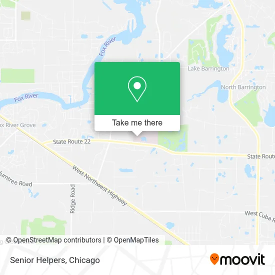Senior Helpers map