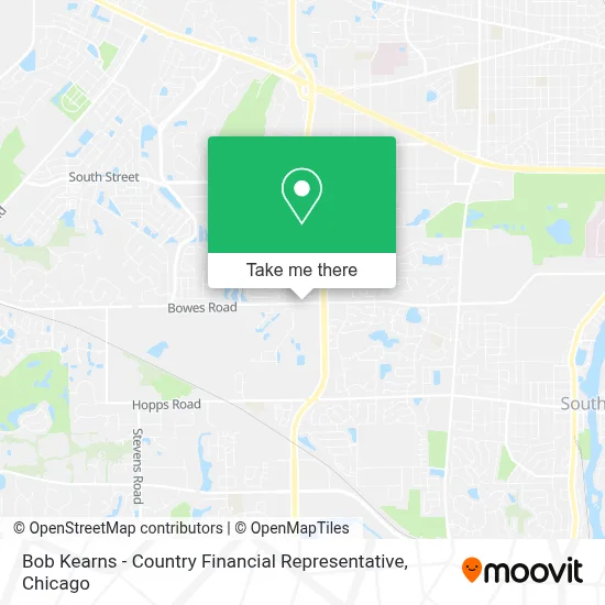 Bob Kearns - Country Financial Representative map