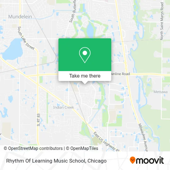 Rhythm Of Learning Music School map