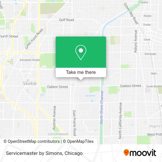 Servicemaster by Simons map