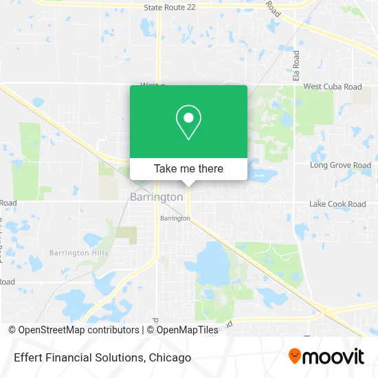 Effert Financial Solutions map
