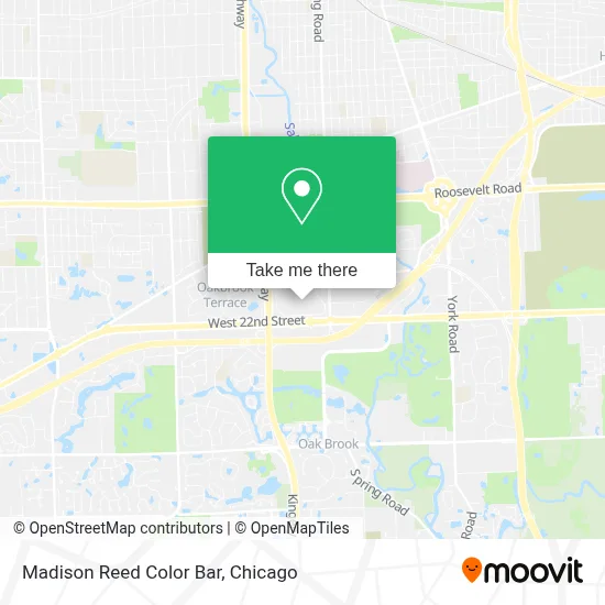 Madison Reed Color Bar map