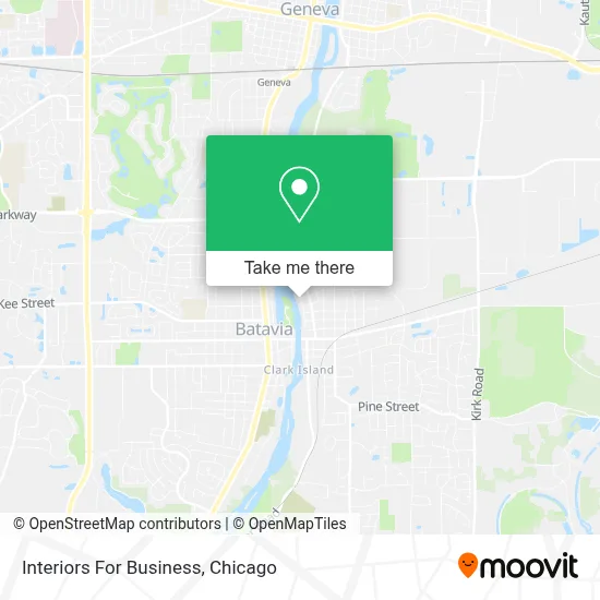 Interiors For Business map