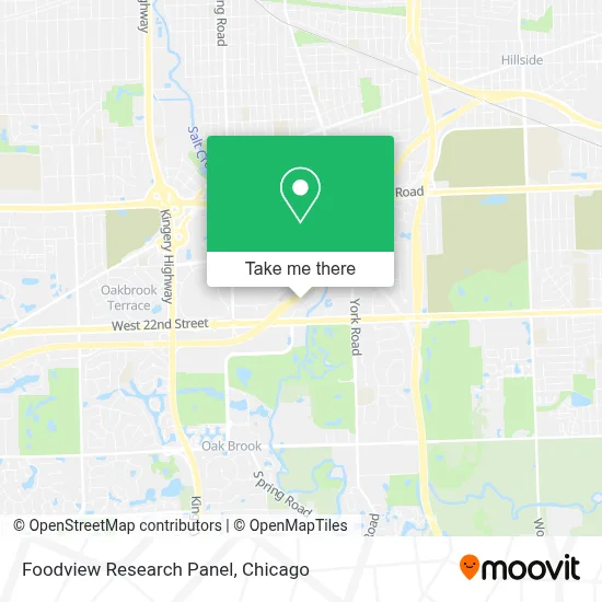 Foodview Research Panel map