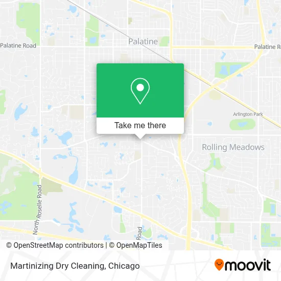 Martinizing Dry Cleaning map