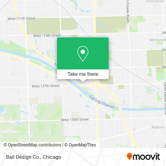 Ball Design Co. map