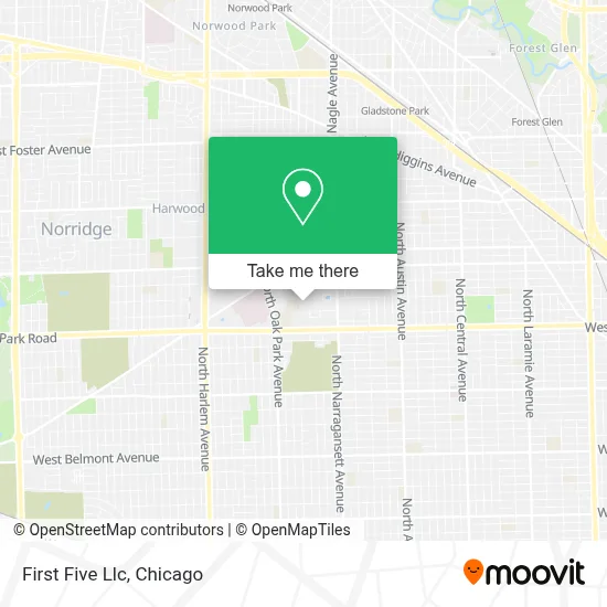 First Five Llc map