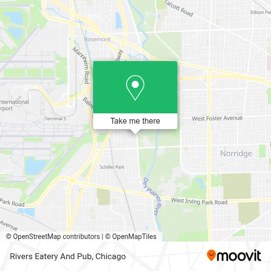 Rivers Eatery And Pub map