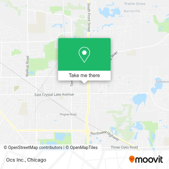 Ocs Inc. map