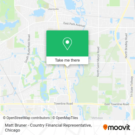 Matt Bruner - Country Financial Representative map