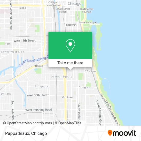 Pappadeaux map