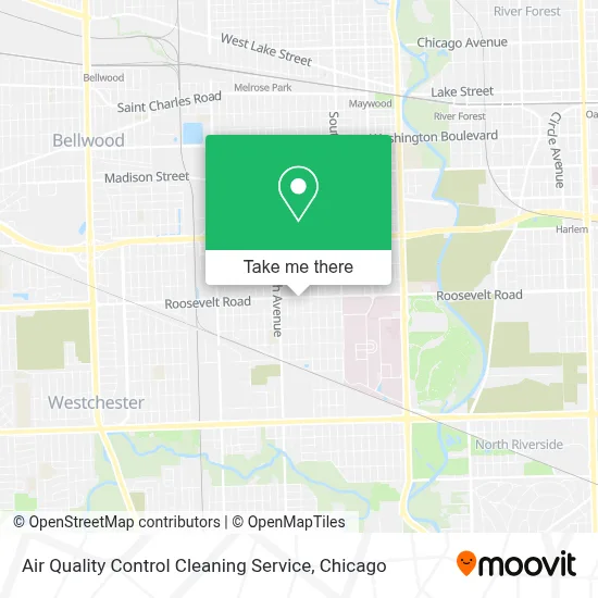 Air Quality Control Cleaning Service map
