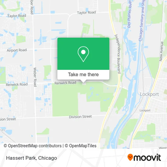 Hassert Park map