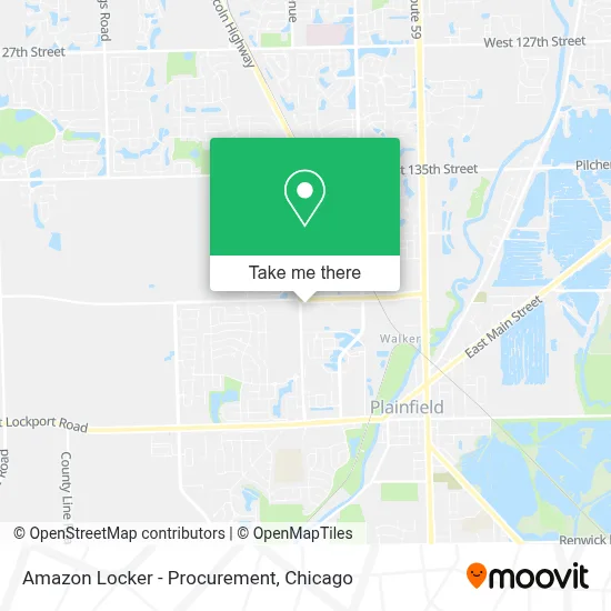 Amazon Locker - Procurement map