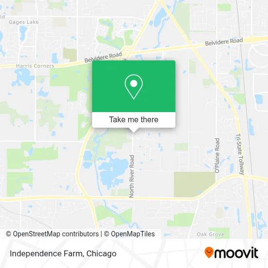 Independence Farm map