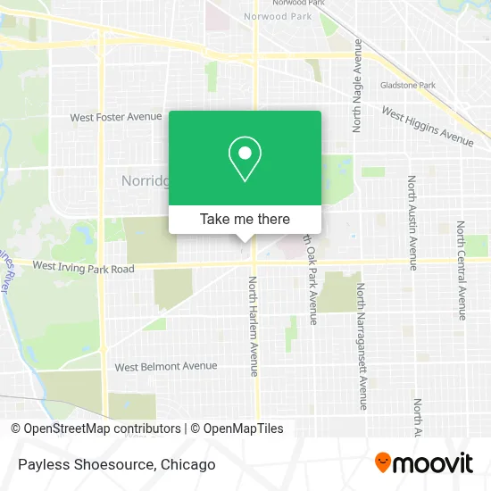 Payless Shoesource map