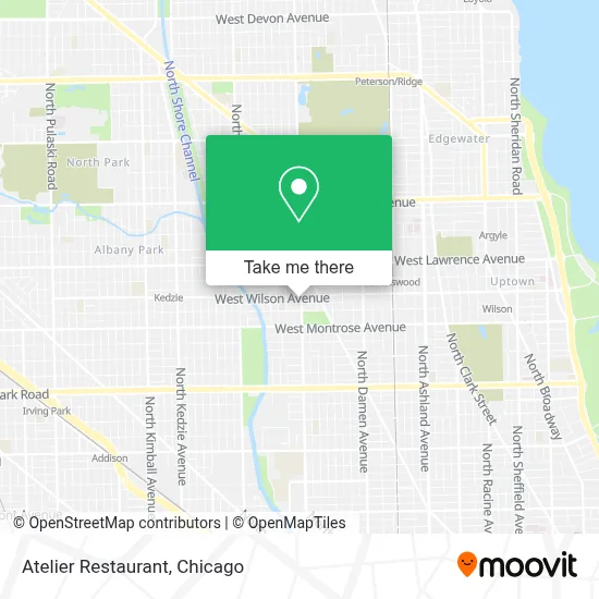 Atelier Restaurant map