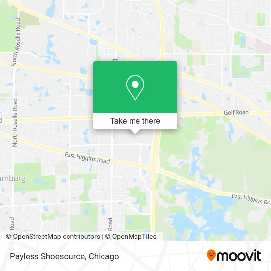 Payless Shoesource map