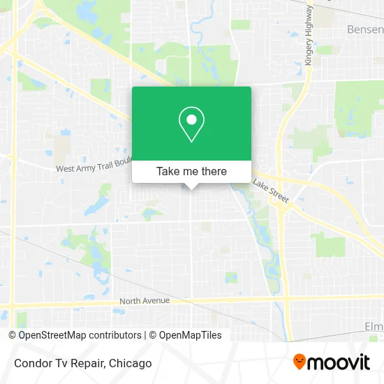 Condor Tv Repair map