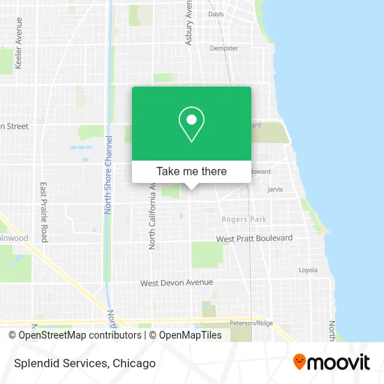 Splendid Services map