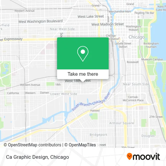 Ca Graphic Design map