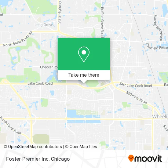 Foster-Premier Inc map