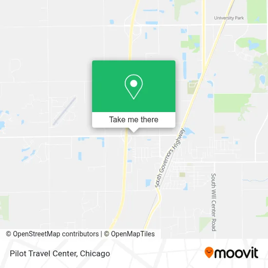 Pilot Travel Center map