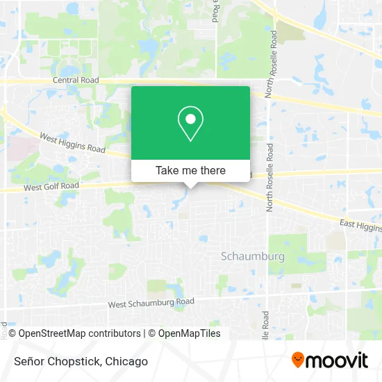 Señor Chopstick map