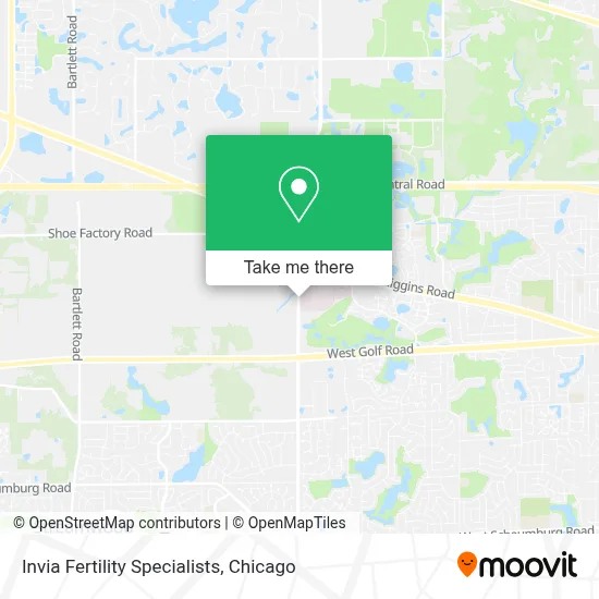 Invia Fertility Specialists map