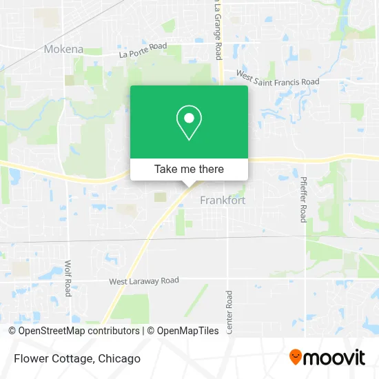 Flower Cottage map