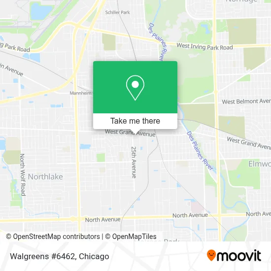 Walgreens #6462 map