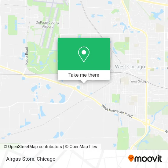 Airgas Store map