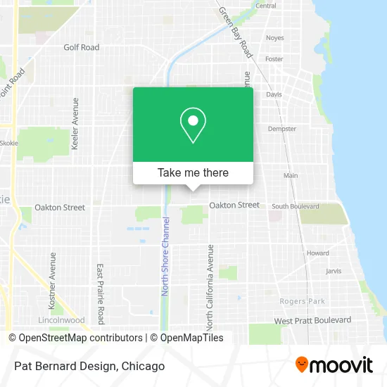 Pat Bernard Design map